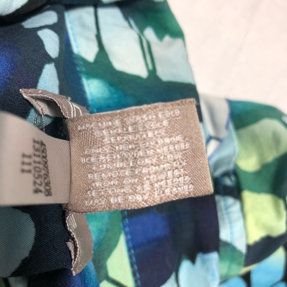 Chicos 0 jacket light weight 3/4 sleeve green - Picture 7 of 9